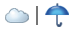 くもり 一時 雨