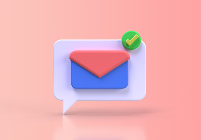 封筒の通知のイメージ