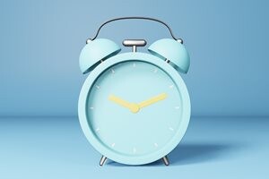 シンプルな目覚まし時計