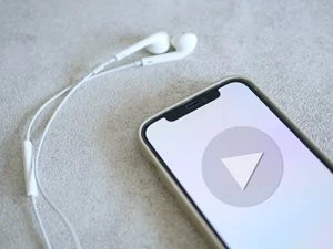 スマートフォンで音楽